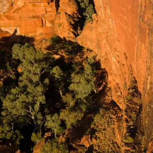 Enormous Kings Canyon in outback Australia