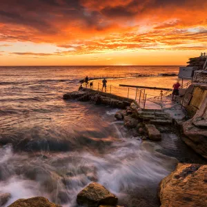 Epic Sunrise at Bronte Beach, Sydney