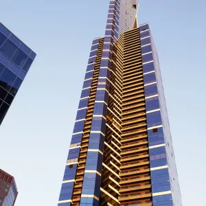 Eureka tower at sunset