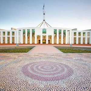 Federal Parliament House of Australia. Canberra. Capital of Australia. Australian Capital Territory. Australia Federal Parliament House of Australia. Canberra. Capital of Australia. Australian Capital Territory. Australia