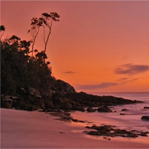 First glow of Dawn, Jervis bay, New South Wales, Australia
