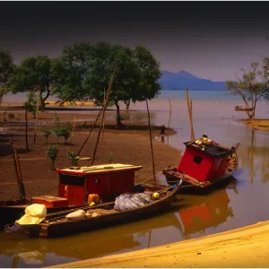 Fishing boats, Langkawi Island, Malaysia