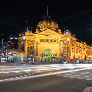Flinders Street Train Station Flinders Street Train Station