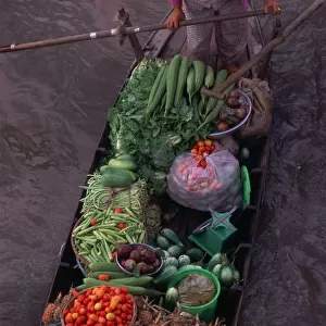 Floating Markets, Mekong Delta, Vietnam