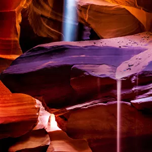 Flowing Sand of Antelope Canyon