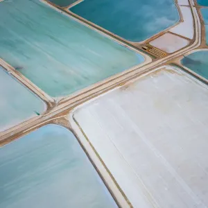 Flying over Shark Bay