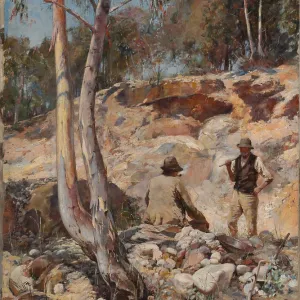 Fossickers Print, 1893 Watercolour on paper Fossickers Print, 1893 Watercolour on paper