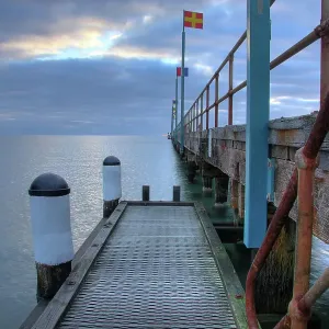 Frankston Pier Print - Mornington Peninsula View