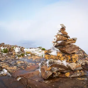 Frozen cairn Frozen cairn
