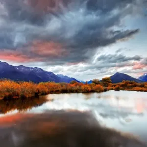 Glenorchy sunset reflections Glenorchy sunset reflections