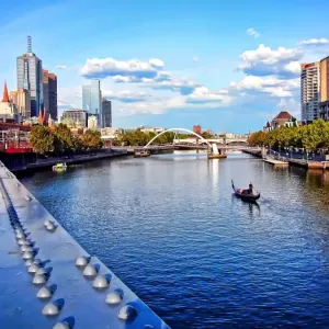 Gondola on Yarra, Melbourne Gondola on Yarra, Melbourne