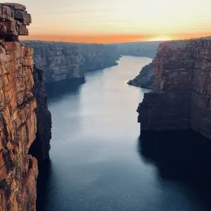 Gorge Sunset in the Kimberleys Gorge Sunset in the Kimberleys