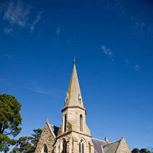 Gothic style church at Ross. Tasmania. Australia