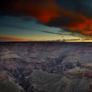 Grand Canyon panorama sunrise