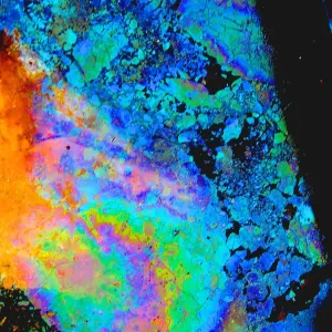 Oil Spill Print (Textures and Patterns)