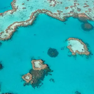 Hardy Reef Aerial View Print