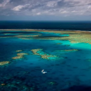 Great Barrier Reef meets the sea