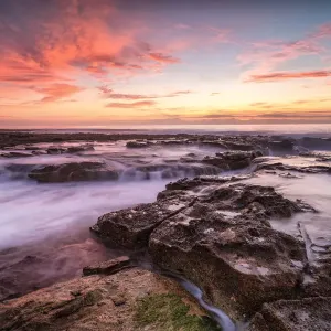 Newcastle Beach Sunrise Print Newcastle Beach Sunrise Print