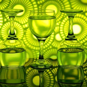 Green circles reflections Green circles reflections