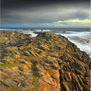 The Gulchway, a rugged and isolated part of the West coastline of King Island, Bass Strait, Tasmania