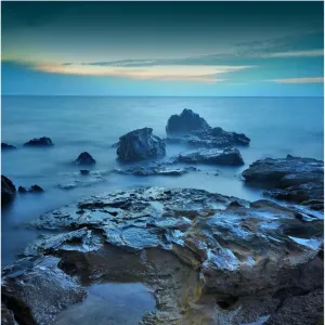 Half moon bay, Port Phillip bay, Melbourne bayside, Sandringham, Victoria, Australia