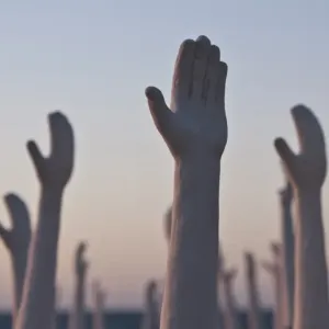 Hands for high five Hands for high five