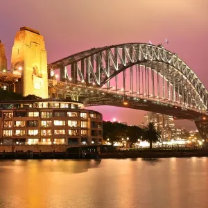 Harbour Bridge & Colorful Night Harbour Bridge & Colorful Night