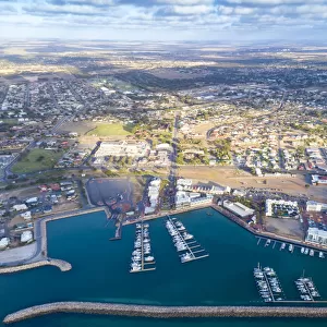 High angle view of Geraldton