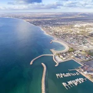 Geraldton Print - High Angle View
