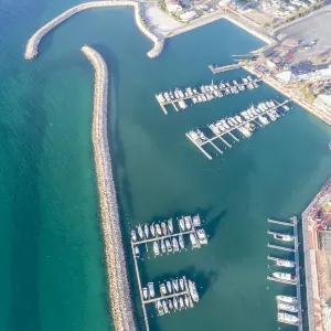 Geraldton Australia High Angle View Print