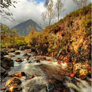 Highland Brook, Buachaille Etive Mor, Scotland
