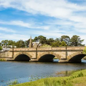 Historic bridge in Ross, Tasmania, Australia Historic bridge in Ross, Tasmania, Australia