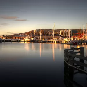 Hobart sunrise reflection