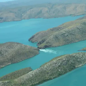 Over Horizontal Falls