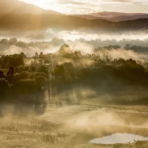 Yarra Valley Hot Air Ballooning Print