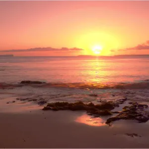 Jervis bay sunrise, New South Wales, Australia Jervis bay sunrise, New South Wales, Australia