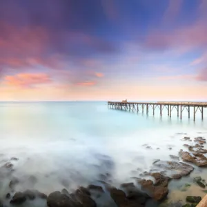 Jetty Sunset Catherine Hill Bay, NSW