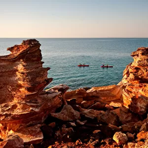 Kayakers, Gantheaume Pt, Broome WA Australia