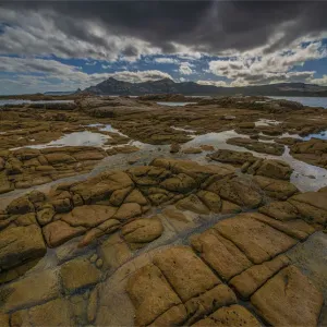 Killiecrankie bay, west coastline of Flinders Island, Bass Strait, Tasmania