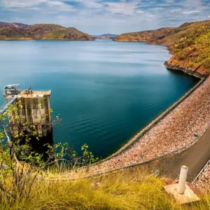 Lake Argyle Dam Wall Lake Argyle Dam Wall