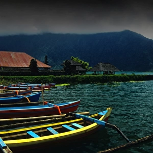 Lake Bratan, in the mountainous region on the island of Bali, Indonesia