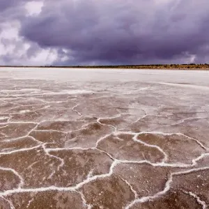 Lake Eyre Salt Patterns Print