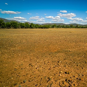 Lake inside of Wilpena Pound in Flinders Ranges, South Ausralia