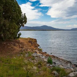 Lake Jindabyne Summer Scenic Print