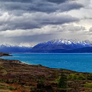Lake Pukaki storm panorama