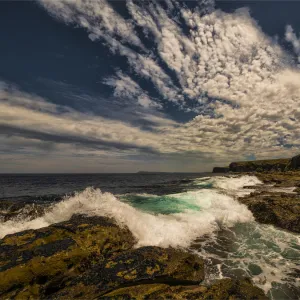 A late spring day at Shelley beach, Kilcunda, Bass Strait, Victoria, Australia