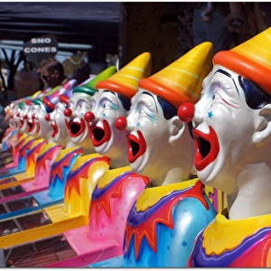 Laughing clowns