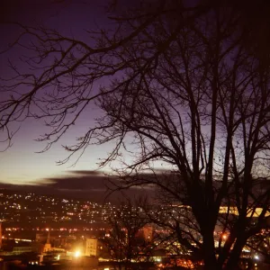 Launceston Twilight Skyline Launceston Twilight Skyline