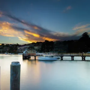 Lavender Bay Pier, Sydney, NSW, Australia