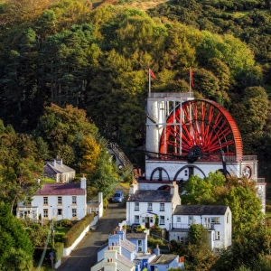Laxey Wheel Lady Isabella Isle of Man water mill